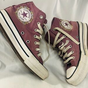 CONVERSE Chuck Taylor All Star Eva Lift Canvas High-Top Purple sneaker